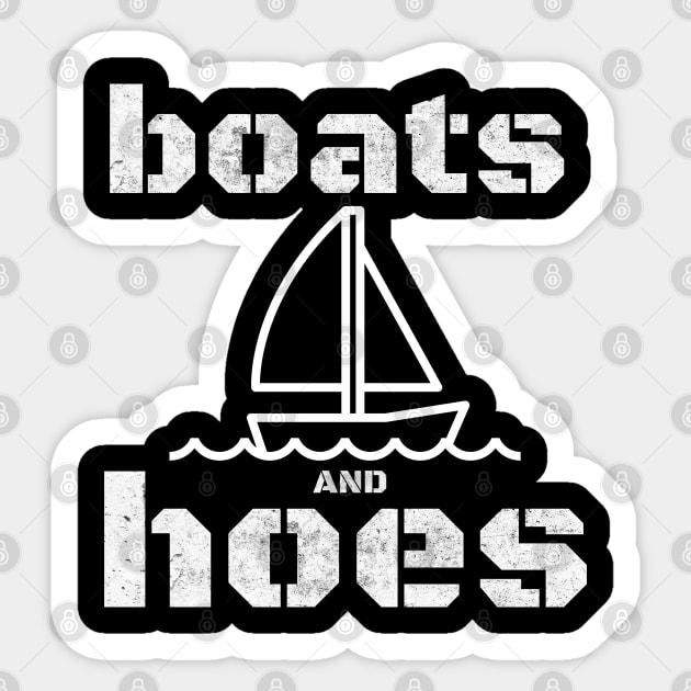 boats and hoes 2020 shirt Sticker by madani04